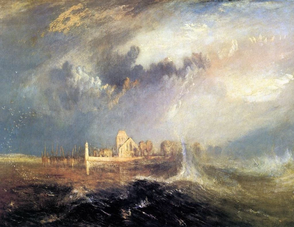 Quillebeuf, alla foce della Senna, 1833 - Museo Calouste Gulbenkian
